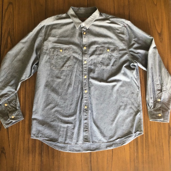Pronto Uomo Other - Pronto Uno chambray button up long sleeve shirt